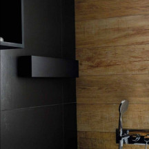 Рушникосушка електрична RIDEA TOWEL BAR чорна матова